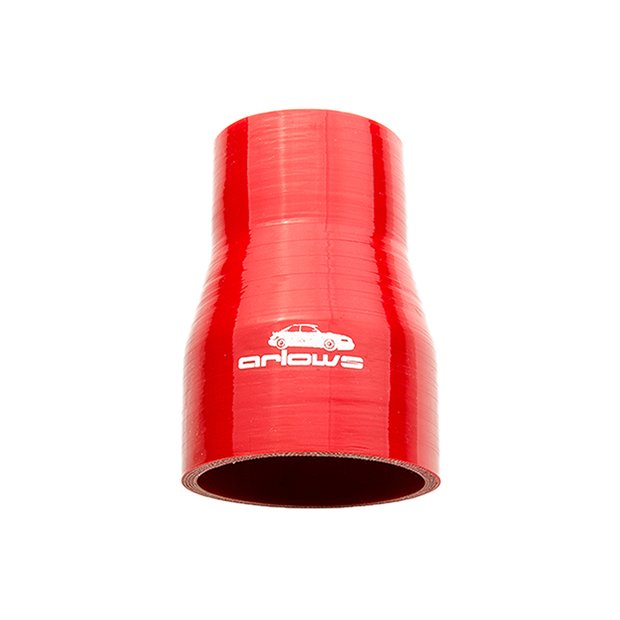 Arlows  76mm auf 67mm Silikon Schlauch Reduzierer ( Rot ) Reduzierstck