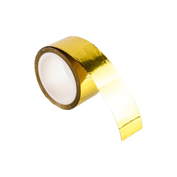 Arlows 4,6m Hitzeschutzband ( Gold reflektierend / selbstklebend / 50mm Breite )