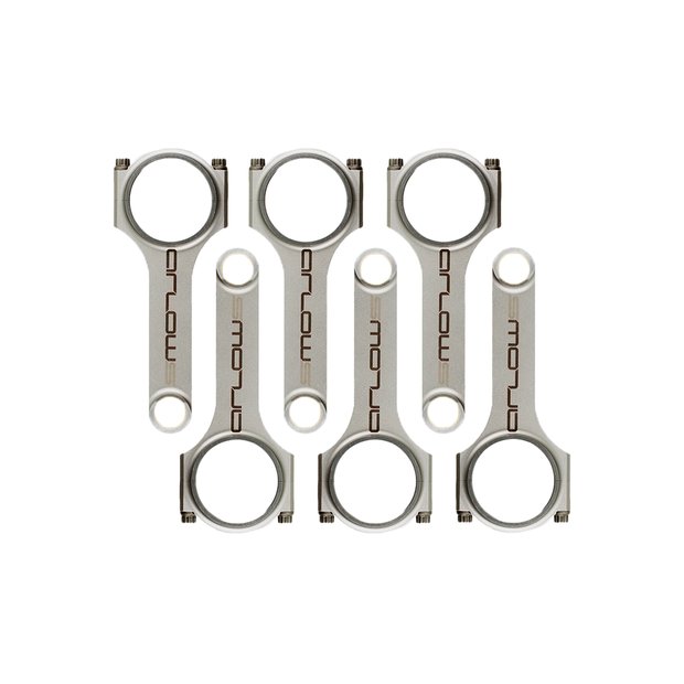 Arlows 6x Steel Connecting Rod 142,5mm BMW E34 M5 3,8L S38 ( H-Beam )