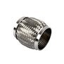 Arlows Edelstahl Flexrohr 2,25/ 57,1mm Länge 100mm mit Interlock / V2A