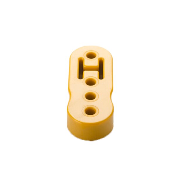 Arlows PU Auspuffgummi - dreifach - gelb
