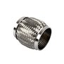 Arlows Stainless Flex Pipe 1,5 / 40mm Length 100mm with Interlock / V2A
