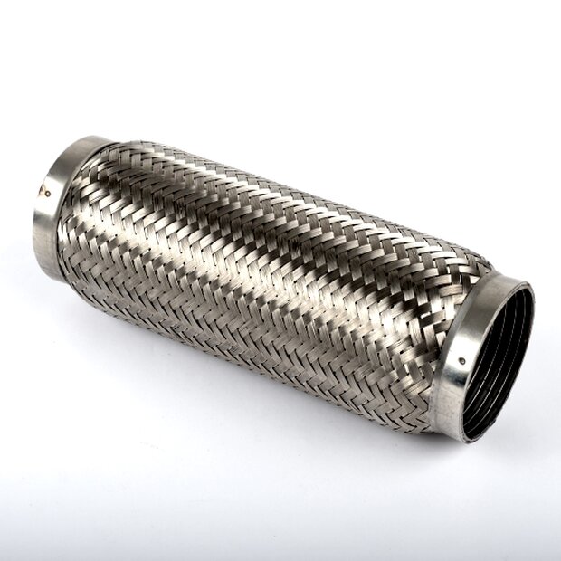 Arlows Stainless Flex Pipe 3/ 76,1mm Length 250mm with Interlock / V2A