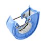 Arlows Turbowindel / Hitzeschutz für T25 Turbolader ( Farbe: Blau )