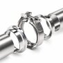 Arlows V-Band Anschweissringe 4" / 102mm ( Edelstahl )