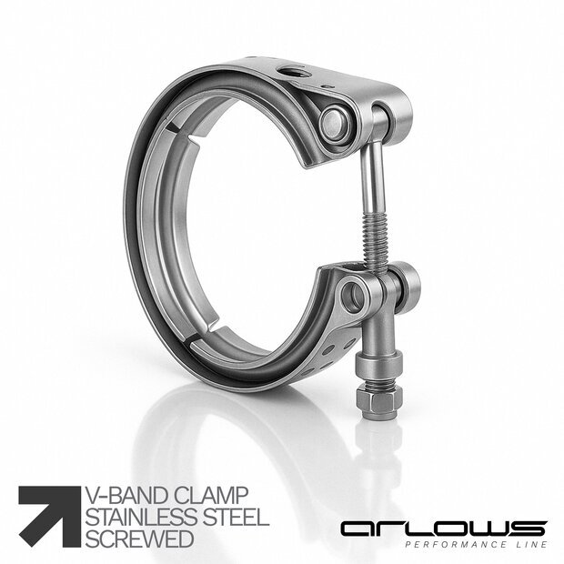 Arlows V-Band Ersatzschelle 2 / 50,8mm ( Edelstahl )