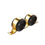 Arlows Twin Fuel Pump Mount 60mm ( Aluminum; gold )