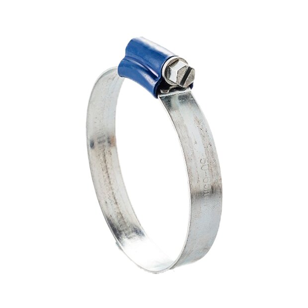 Arlows Screwclamp 58-75mm Blue (Heavy Duty HD Hose Clamp)