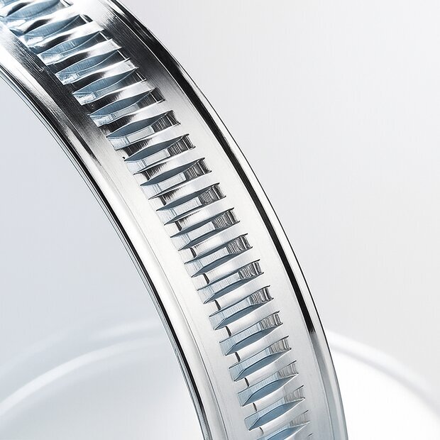 Arlows Schraubschelle 140 - 160mm silber ( extrem stabile HD Schlauchschelle / Schelle )