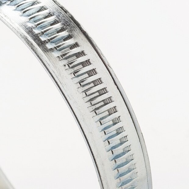 Arlows Schraubschelle 38 - 57mm silber ( extrem stabile HD Schlauchschelle / Schelle )