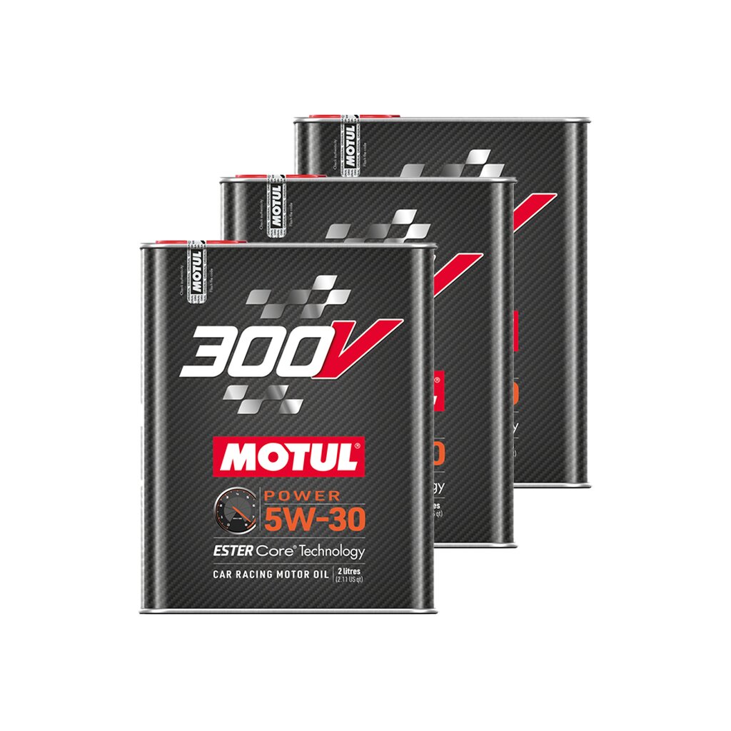 Motul 300V 5W30 Synthetic Ester Motorcycle Oil - Sportbike Track Gear