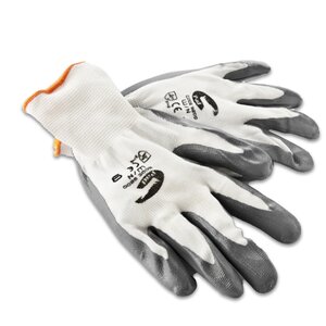 Arlows 1 Paar Nitril Montagehandschuhe ( Grau )