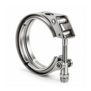 Arlows V-Band Ersatzschelle mit Schnellverschluß 2,5" / 63,5mm ( Edelstahl )