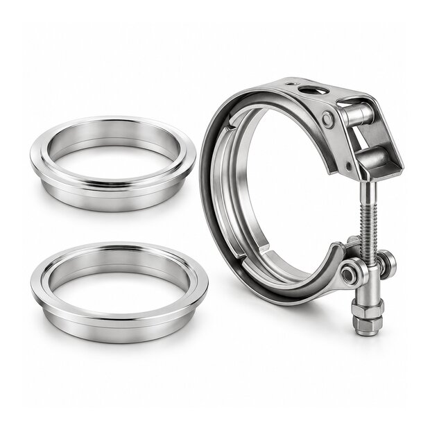 Arlows V-Band Set mit Schnellverschlu� 3,5 / 89mm (...