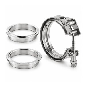 Arlows V-Band Set mit Schnellverschluß 3,5" /...