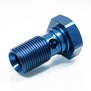 Arlows Aluminium Hohlschraube M16 x 1,5 ( Blau eloxiert )