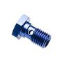 Arlows Aluminium Hohlschraube M18 x 1,5 ( Blau eloxiert )