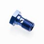Arlows Aluminium Banjo 7/16-20UNF (Blue)