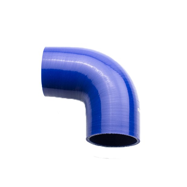 Arlows Ø 70mm Silikonschlauch 90° Bogen / Verbinder ( Blau ) Schlauch