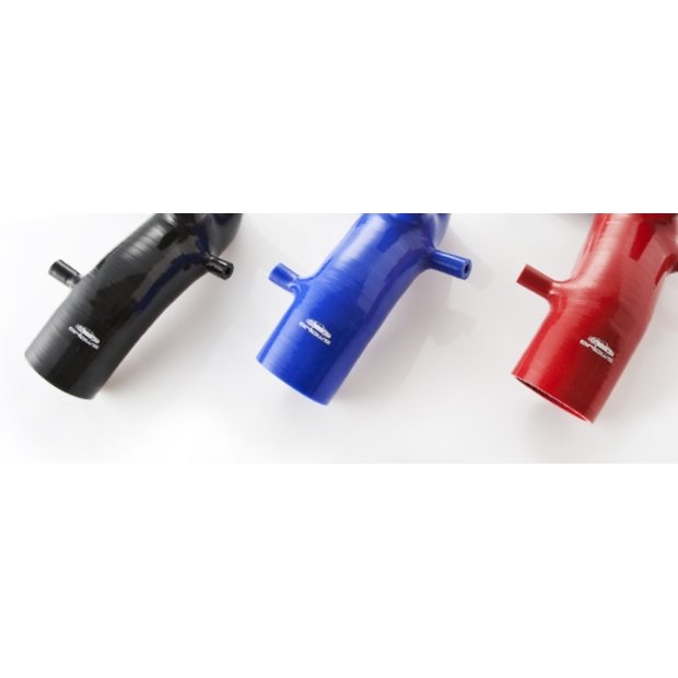 Arlows Ø 28mm Silikonschlauch 90° Bogen / Verbinder ( Blau ) Schlauch