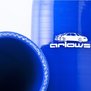 Arlows Ø 28mm Silikonschlauch 90° Bogen / Verbinder ( Blau ) Schlauch