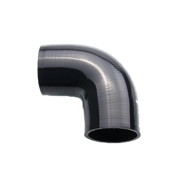  63,5mm Siliconhose 90 Elbow / Connector (Black) Hose