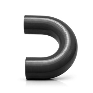 Arlows Ø 70mm Silikonschlauch 180° Bogen /...