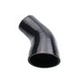 Ø 40mm auf 35mm Silicon Hose 45° reducer (Black) Reduction Elbow