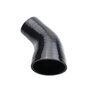 Ø 76mm auf 67mm Silicon Hose 45° reducer (Black) Reduction Elbow