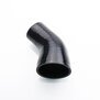 Ø 76mm auf 67mm Silicon Hose 45° reducer (Black) Reduction Elbow