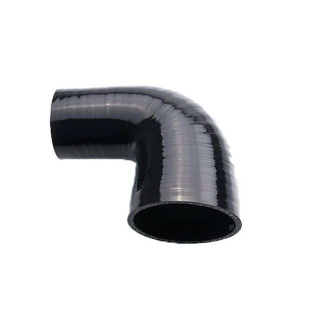  38mm auf 35mm Silicon Hose 90 reducer (Black) Reduction Elbow