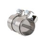 Arlows 2 / 50,8mm Edelstahl Rohrverbinder / Doppelschelle für V2A Auspuffanlagen