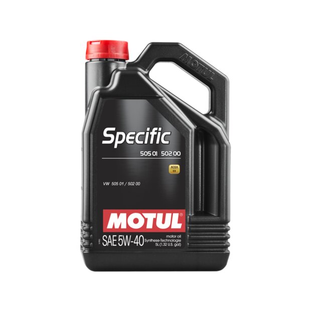 1 Liter Motul 5W40 Specific VW 505 01 502 00 Engine Oil