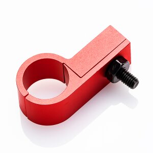 Arlows Dash 12 Aluminium Schlauchhalter ( 23,80mm , Rot )
