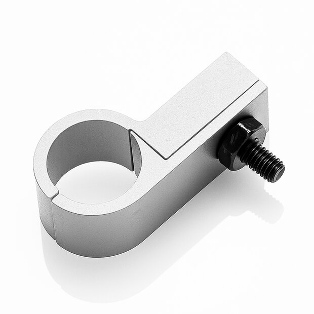 Arlows Dash 4 Aluminium Schlauchhalter ( 11,40mm , Silber )