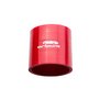 Arlows Ø 25mm Silikon Verbinder 75mm Länge ( Rot ) Schlauch