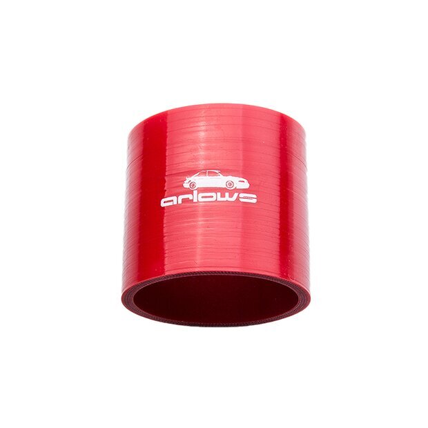 Arlows � 114mm Silikon Verbinder 75mm L�nge ( Rot ) Schlauch