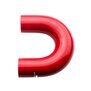Ø 63,5mm Siliconhose 180° Elbow / Connector (Red) Hose