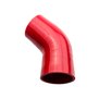 Ø 54mm auf 51mm Silicon Hose 45° reducer (Red) Reduction Elbow