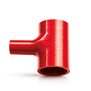 Arlows Ø 63mm T-Stück Verbinder mit 25mm Abgang ( Rot ) Silikon Schlauch