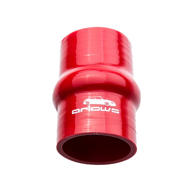  25mm Silicon Bead Connector ( 160mm Length Red ) Hose