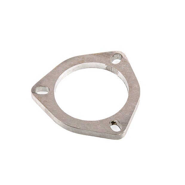 Arlows 3-Hole Exhaust flange (3.5 / 89mm / V2A) Stainless Steel Connector