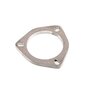 Arlows 3-Hole Exhaust flange (3.5" / 89mm / V2A) Stainless Steel Connector