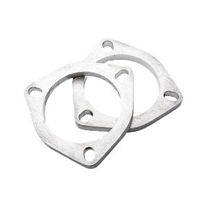 Arlows 1 Paar 3-Loch Auspuff Flansche ( 4" / 101.6mm...
