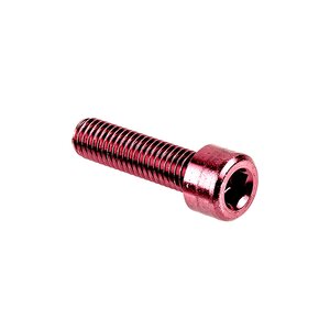Arlows Hexagon Socket Cap Screw AL7075 M8x15 Red