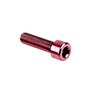 Arlows Innensechskant Zylinderschraube Schraube AL7075 M8x25 Rot
