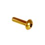 Arlows Innensechskant Linsenschraube Schraube AL7075 M5x35 Gold