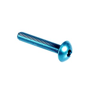 Arlows Hexagon Socket Panhead Screw AL7075 M5x30 Blue