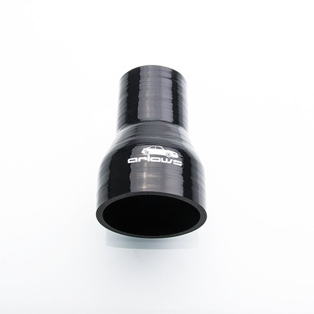 Ø 115mm auf 89mm Silicon Hose reducer (Black) Reducer