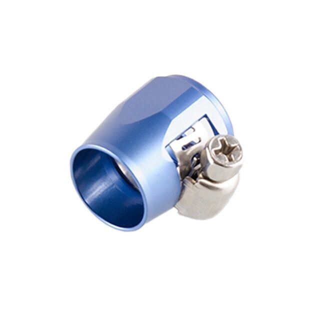 Arlows Alu Schlauchschelle 12-21mm / Dash 10 ( Farbe Blau )